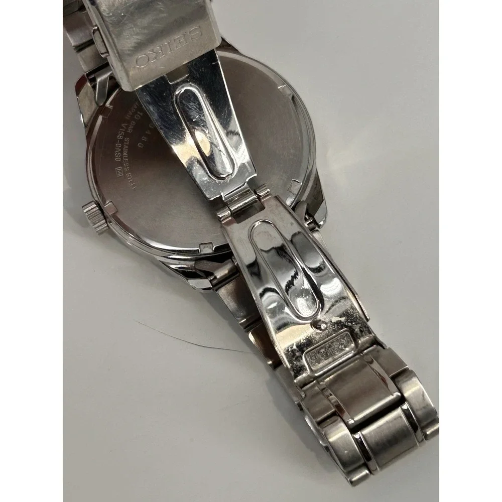 Seiko Solar Blue Men's Watch SNE361 Solar Powered